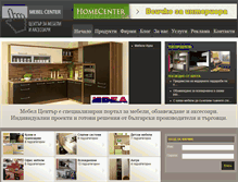 Tablet Screenshot of mebelcenter.com